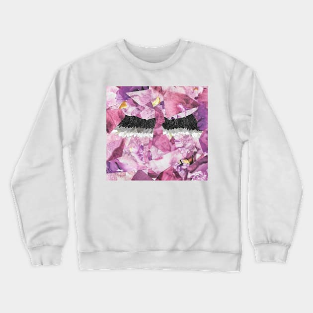 Purple Wings Crewneck Sweatshirt by cajunhusker